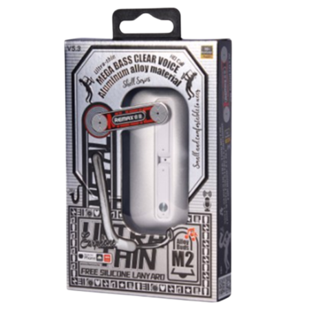 Écouteurs intra-auriculaires sans fil Remax AlloyBuds M2 - Blanc — REMAX · Smarty Paris 18e